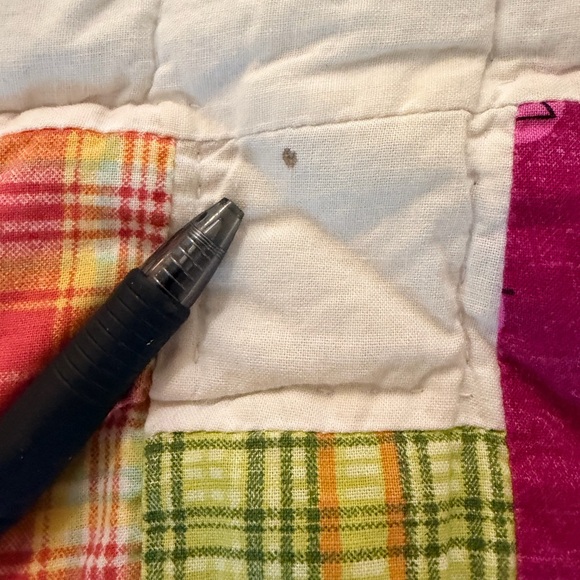 Colorful Patchwork Queen Sized Quilt - Picture 5 of 16